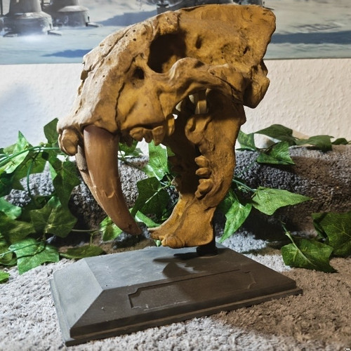 Säbelzahntiger deko totenkopf - deko,