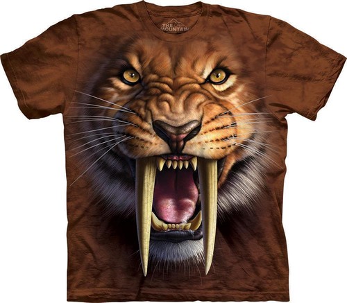 Säbelzahntiger shirt - säbelzahntiger, t-shirt